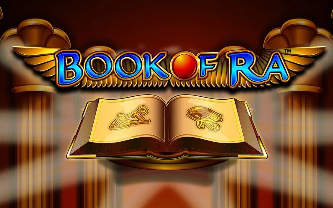 Book of Ra lấy chủ đề Ai Cập cổ đại, với biểu tượng sách thần kỳ 